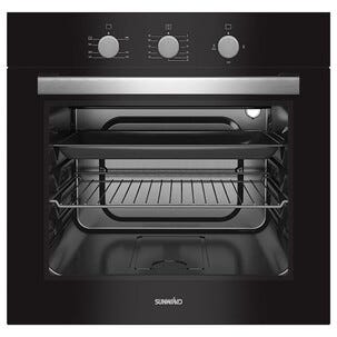 Sunwind Chef gasolugn för inbyggnad 60 liter, svart