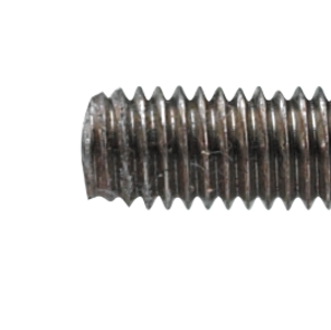 Gängad stång elförzinkad, 1 m