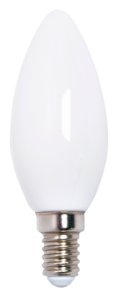 Airam Kynttilälamppu LED E14, neutraalin valkoinen, 2 kpl