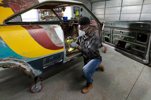 Ryobi slipmaskin RDG18C-0 One+ HP, batteridriven