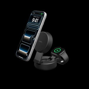 Belkin UltraCharge Pro 2 in 1 lader Qi2, 25 W