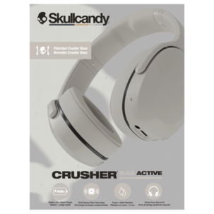 Skullcandy Crusher 540 Active over ear-hörlurar, svart
