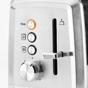 OBH Nordica Prime brödrost 2 skivor