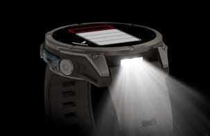 Garmin fēnix 9 äventyrsklocka, stengrå titan