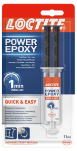 Lim Loctite Power Epoxy 1 min, 11 ml