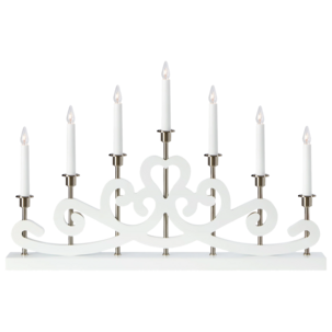 Markslöjd Nightfall adventsljusstake trä, 7-armad