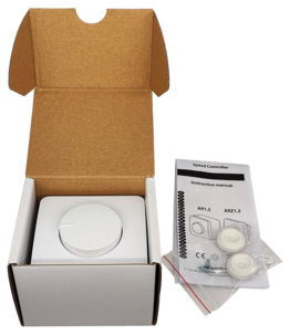 Varvtalsregulator 1,5 A, fläkt elmotor