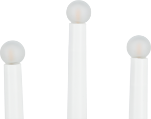 E10 LED-lamppu kynttelikköön, 10–55 V, pyöreä, 4 kpl