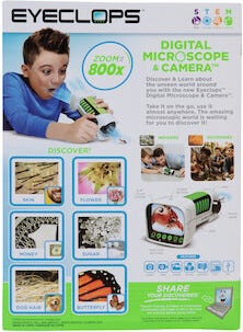 Digitalt mikroskop med kamera EyeClops, 4+
