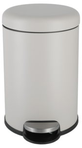 Pedalbøtte 3 liter, myk lokking