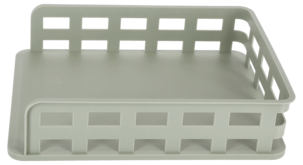 Kontorskit tidskriftsamlare, pennkopp och brevkorg