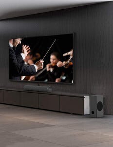 Exibel SB-100 soundbar med subwoofer, 60 W