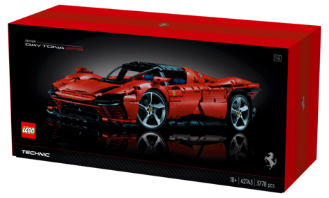 LEGO Technic Ferrari Daytona SP3 racerbil 42143, 18+