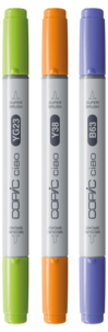 Copic Ciao Layer & Mix, pennor Botanic Palette, 3-pack