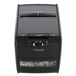 Dokumentförstörare Cross-Cut Rexel Auto+ 60