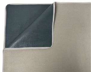 Picknickfilt, vattentät, 1,5 x 1,5 m, beige