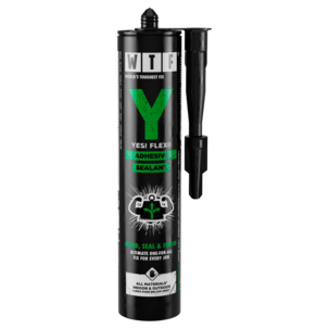 WTF Y Yes Flex Liima- ja tiivistysmassa ulos, musta, 310 ml