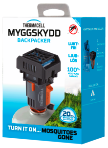 Thermacell Backpacker, myggskydd och knottskydd