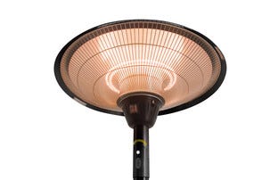 Terrassvärmare stående utomhus, 2100 W