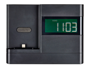 Klockradio med dockningsstation för iPhone/iPod