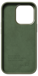 Nudient Bold Case mobildeksel til iPhone 14 Pro, grønt