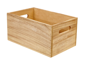 Trekasser med håndtak, 2-pakning