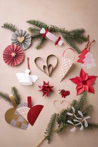 Creativ Company julpyssel gör egna juldekorationer