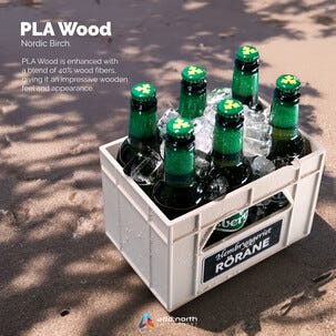 Addnorth PLA Wood Filamentti puu 1,75 mm, 500 g