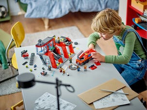 LEGO City brannstasjon med brannbil 60414, fra 6 år