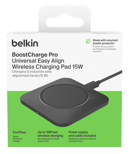 Belkin BoostCharge Pro Universal Easy Align, 15 W