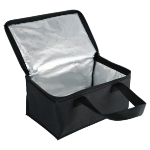 Liten kylväska 4 liter med handtag svart