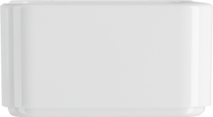 Organizer Calm Säilytyslaatikko valkoista muovia