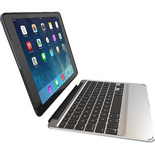 Fodral med tangentbord för iPad Air 2, Zagg Slim Book