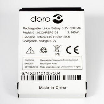 Doro batteri 01.10.CAREP0103