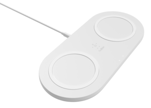 Belkin Boost Charge Dual 10 W, trådlös laddare med plats för två enheter