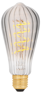 Savunvärinen lamppu E27 himmennettävä LED Smokey