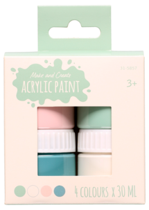 Akrylfärg 4-pack