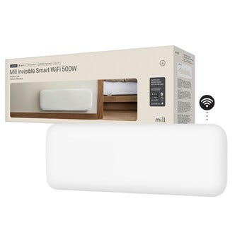 Mill Invisible Smart WiFi element Gen. 4, vit, 500 W
