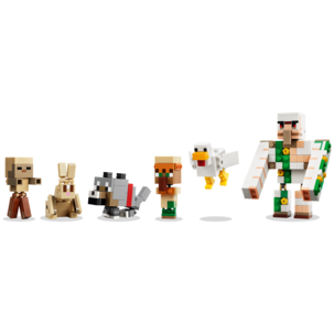 LEGO Minecraft Kanajockey ja hyökkäys aavikolla 21592, 9+