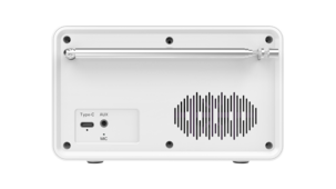 Exibel FM-radio, klockradio, Bluetooth, USB och 3,5 mm