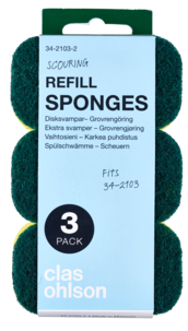 Svamp til oppvaskbørste