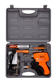 Lödpenna och lödpistol med tillbehör