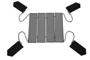 Nuotioritilä 44 x 44 cm, Hällmark