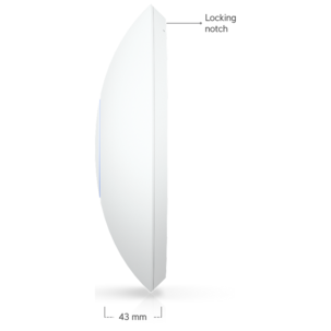 Ubiquiti UniFi U7 Long-Range accesspunkt WiFi 7, 160 m2