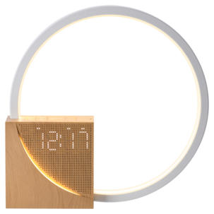 Digital vekkerklokke med oppvåkningslys