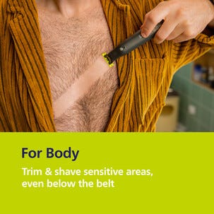 Philips OneBlade Pro Face+Body elektrisk barbermaskin QP6652/61
