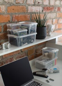 SmartStore Home förvaringslåda med lock