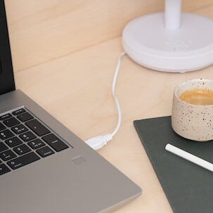 Tristar VE-5841 liten, laddbar bordsfläkt, 16,5 cm