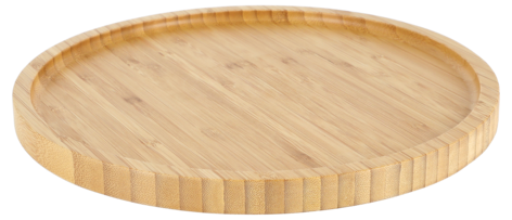 Pyörivä bambutarjotin Lazy Susan, puu, 30 cm