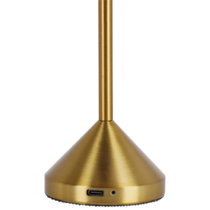 Lova laddningsbar bordslampa dimbar mässing, Northlight